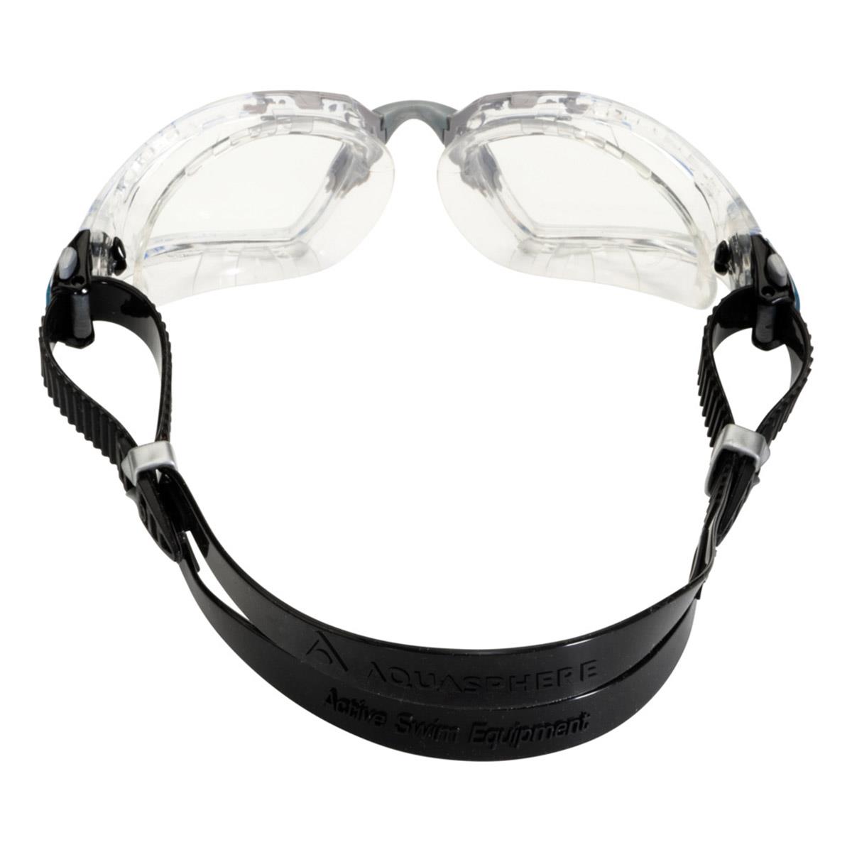 Aquasphere Kayenne Pro Clear Lens Goggles - Grey / Black