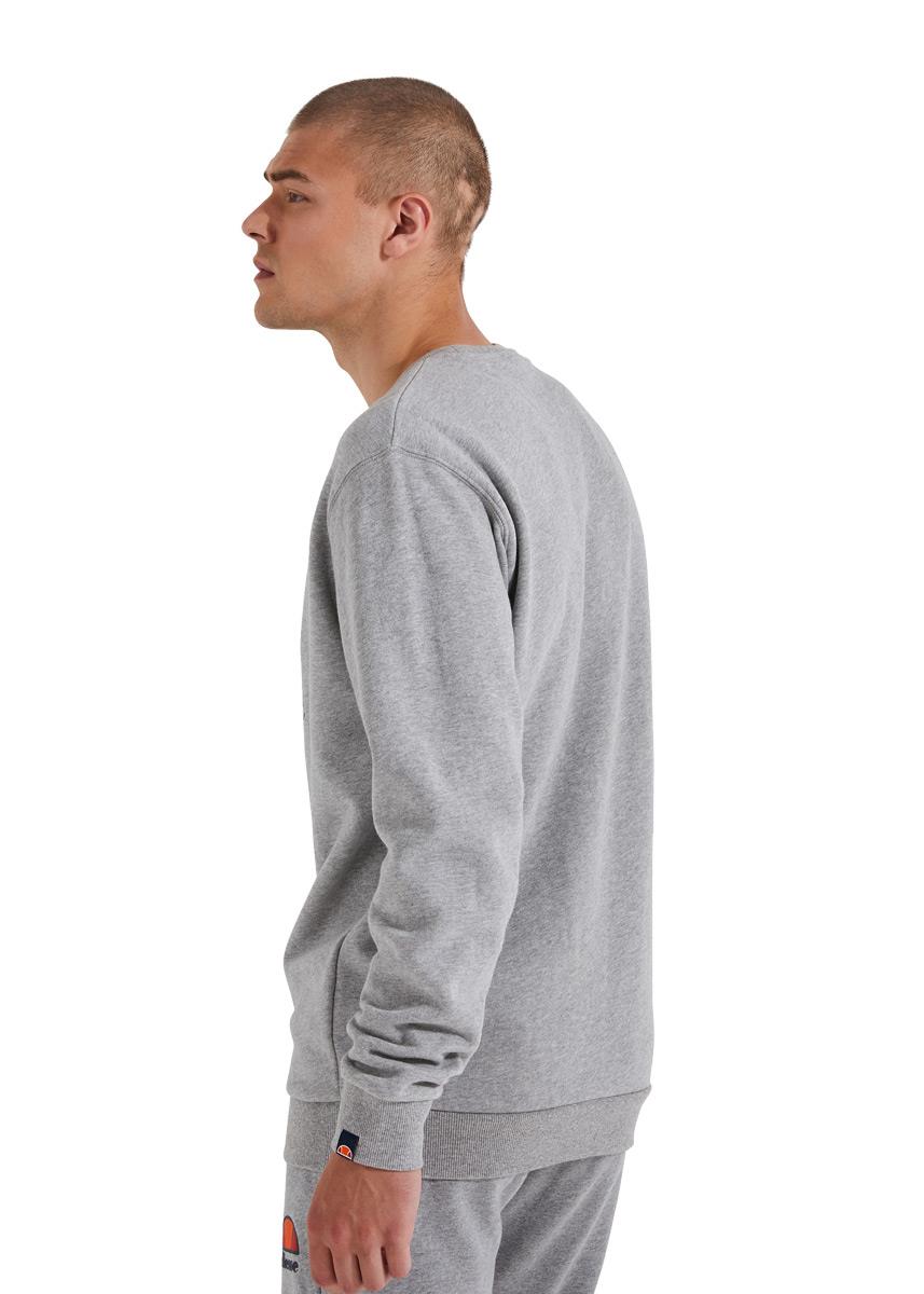 Camiseta masculina Ellesse Por Sweatshirt - Grey Marl