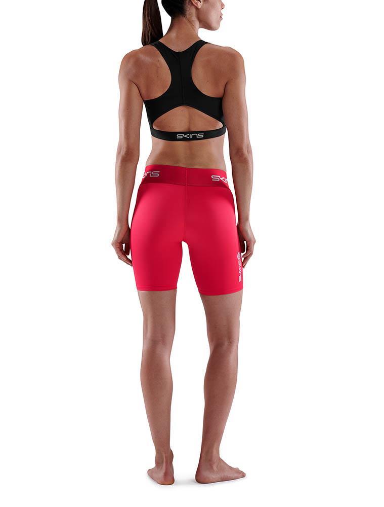 SKINS Series-1 Womens Half Tight - Red