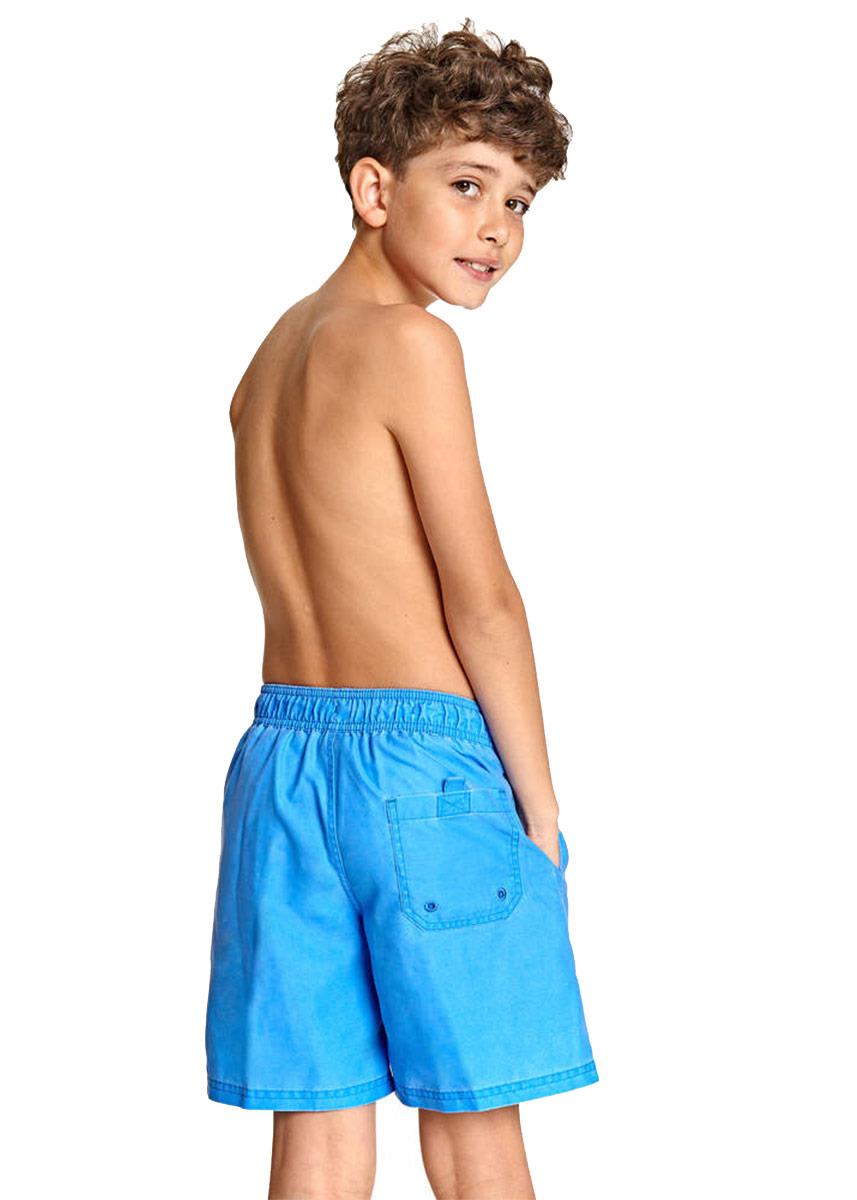 Zoggs Boys Mosman Washed 15 Inch Shorts - Blue