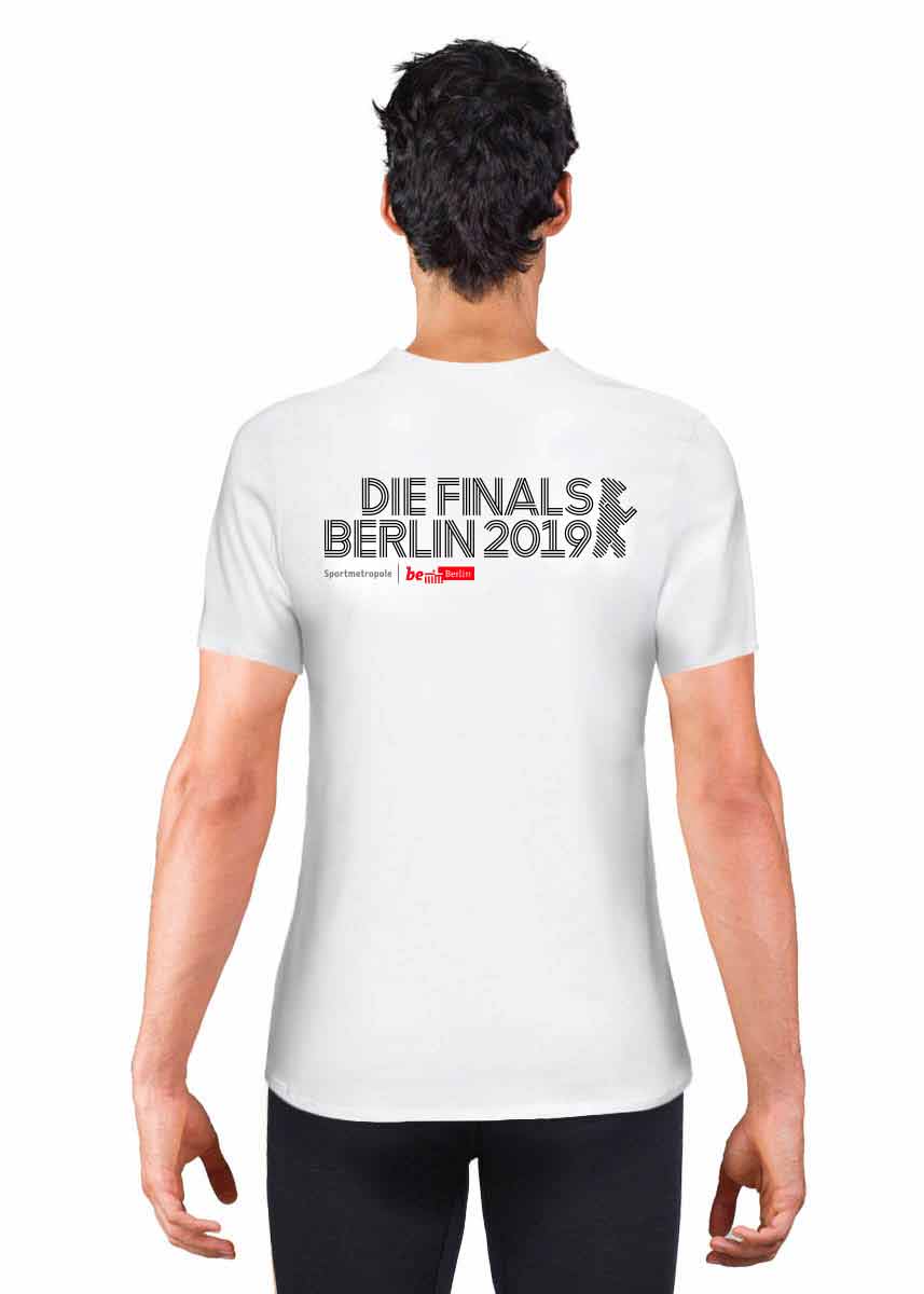 DSV Die Finals Berlin 2019 Mens T-Shirt - White