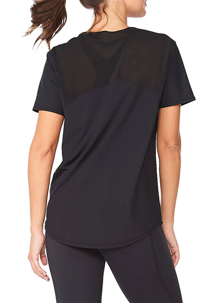 2XU Women's Motion Mesh T-Shirt - Black