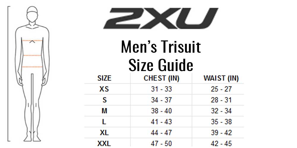 fraktion Forfølgelse måtte 2xu Tri Suit Size Chart Online Sale, UP TO 60% OFF