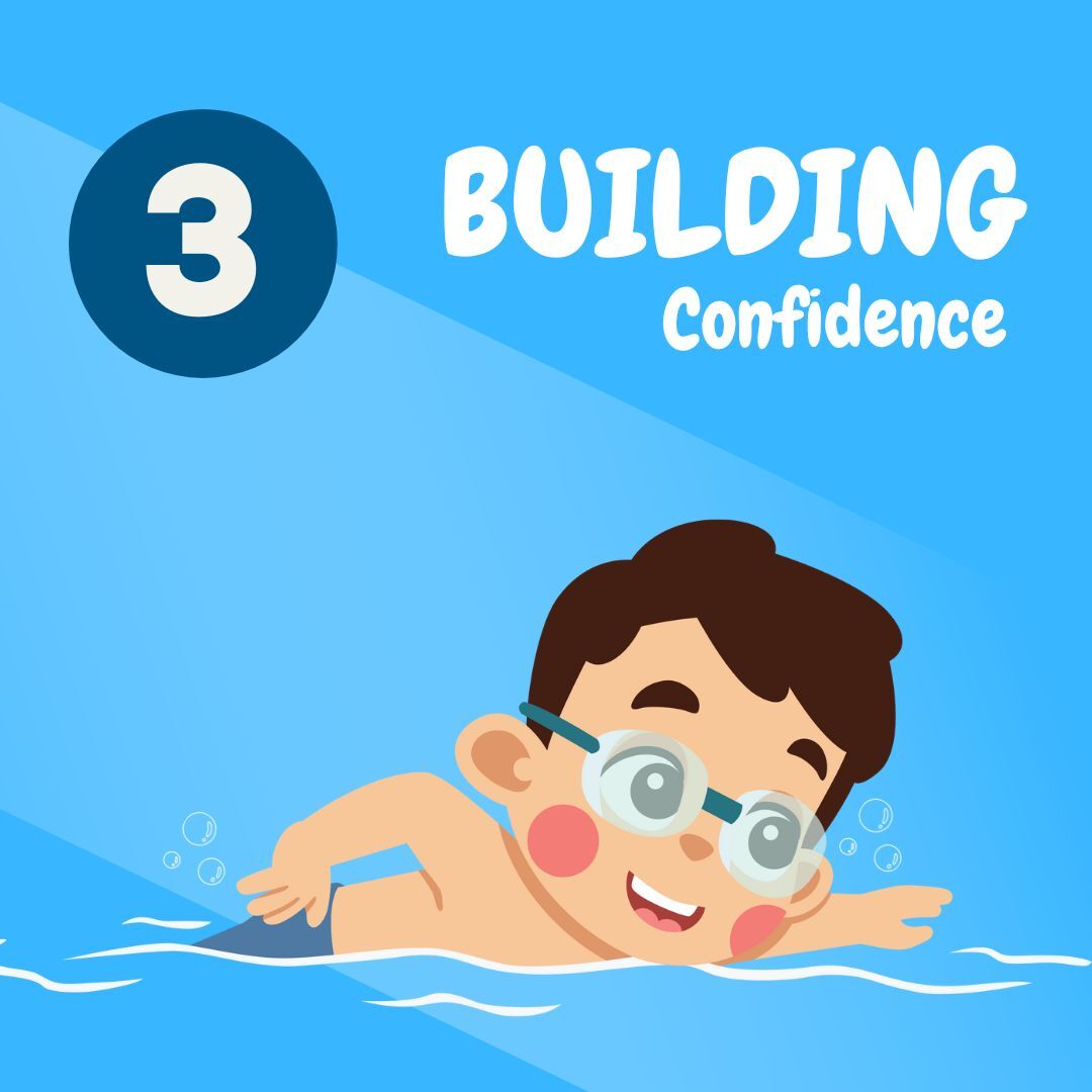 Renforcer la confiance en soi dans la piscine