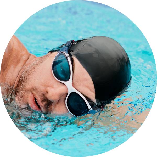 fitness swimming goggles