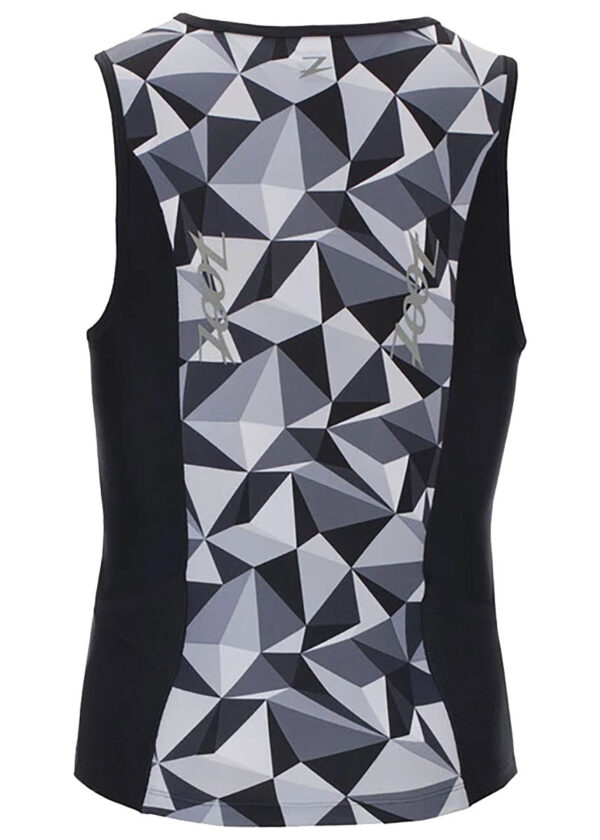 Zoot Suit Men’s Performance Tri Sleeveless Jersey – Black Camo
