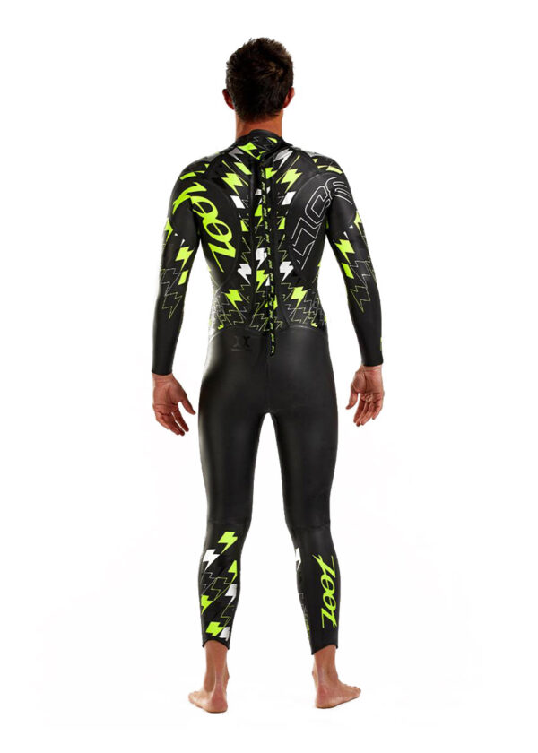 Zoot Men’s Bolt Tri Wetsuit – Yellow / Silver