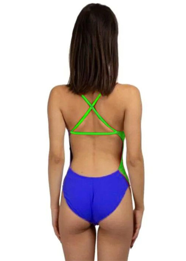 Turbo Womens Island Swimsuit – Blue / Green