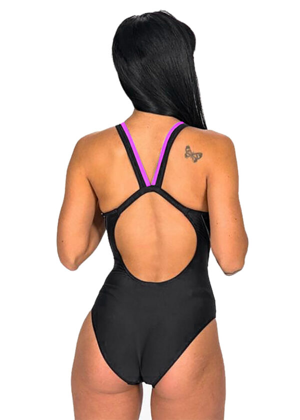 Aquasphere Women’s Hoian Swimsuit – Black/Pink