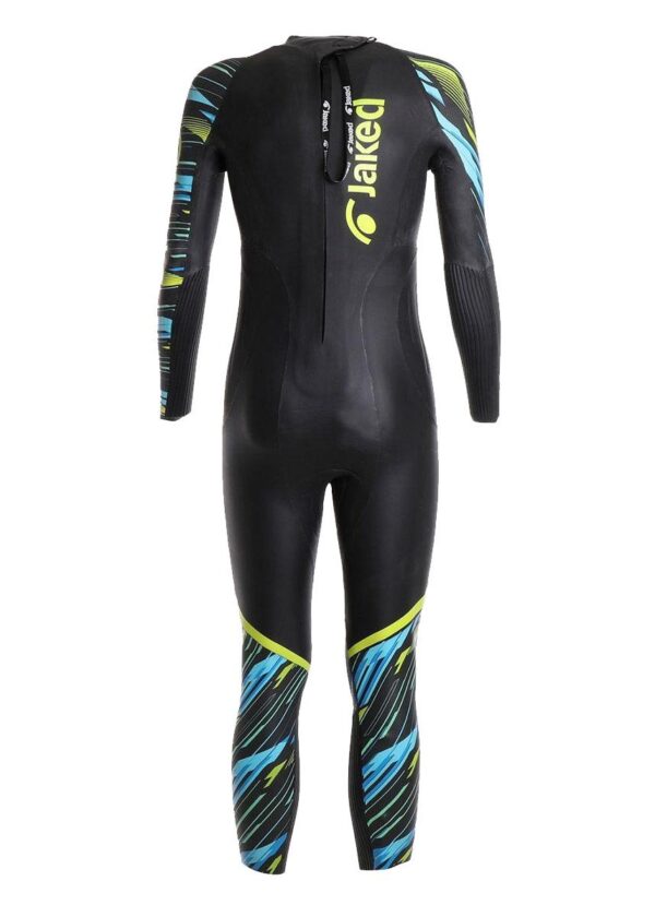 Jaked Mens Shockwave Multi Thickness Wetsuit – Black / Yellow
