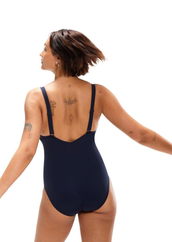 Speedo Womens Shaping Amberglow Swimsuit – Blue / Purple