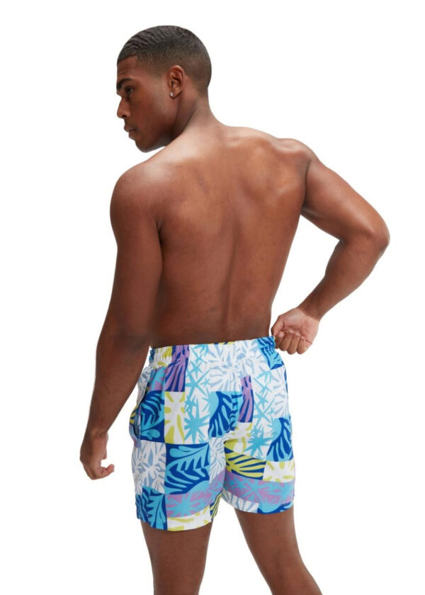 Speedo Digital Printed Leisure 16″ Watershort – Cobalt / Blue / Purple / Lime