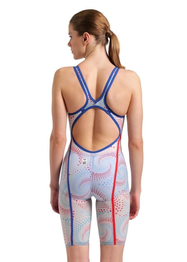 Arena Limited Edition Powerskin Carbon Glide Openback Kneesuit – Fireflow