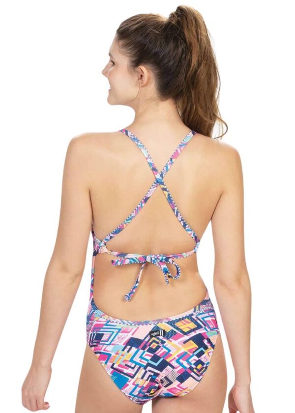 Dolfin Geo Remix Tie Back Swimsuit