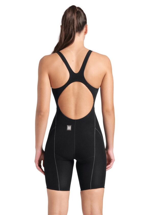 Arena Powerskin Impulso Openback Kneesuit – Black / Teal