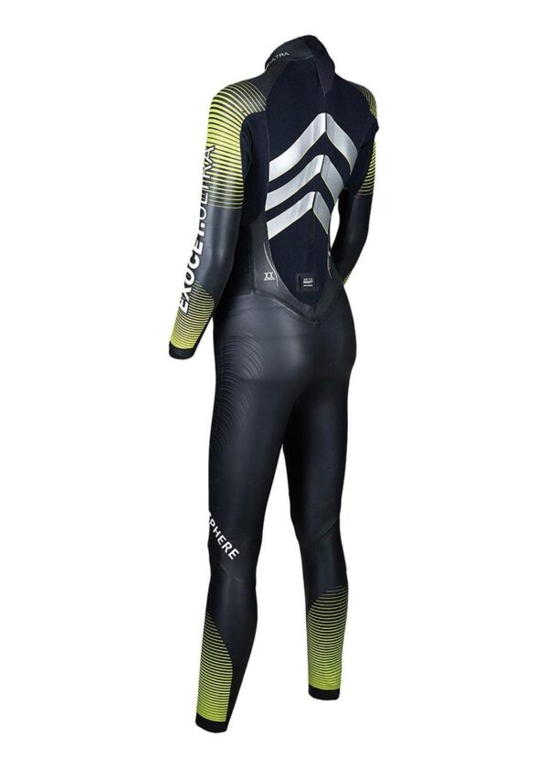 Aquasphere Women’s Exocet Ultra Wetsuit – Black / Lime