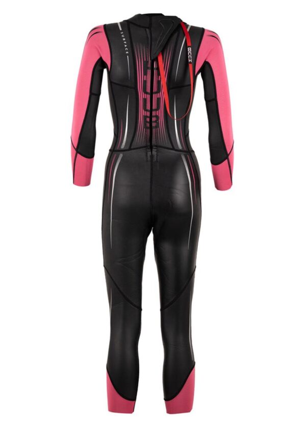 HUUB Womens Surface Wetsuit – Black / Fluo Pink