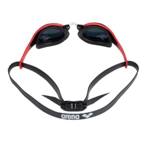 Arena Cobra Edge Swipe Mirrored Goggles – Gold / Red