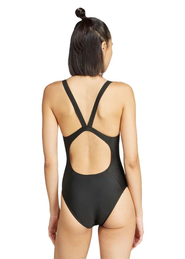 Adidas Women’s V-Back Swimsuit – Black