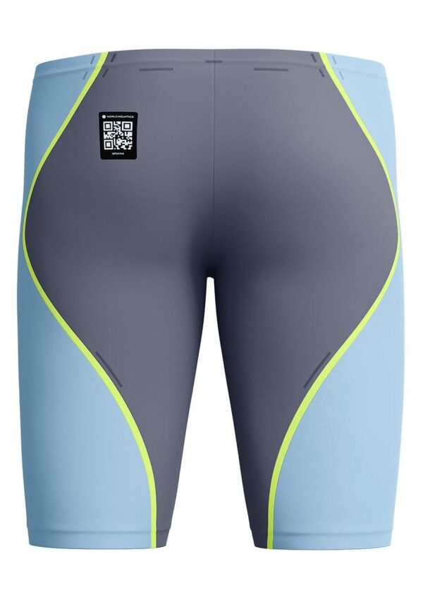 Speedo Fastskin LZR Pure Intent 2.0 Jammer – Grey / Blue / Yellow
