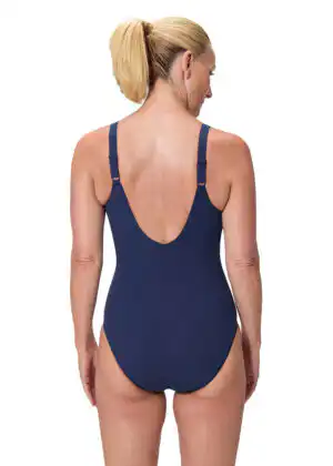 Speedo Shaping Aquanite Swimsuit – Navy Blue