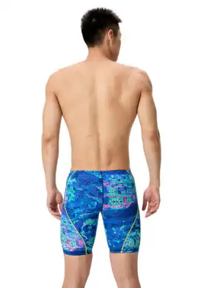Speedo Fastskin Hyperspark Printed Jammer – Blue / Pink