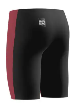Speedo Boys Fastskin Junior Endurance+ Max High Waisted Jammer – Black/Red