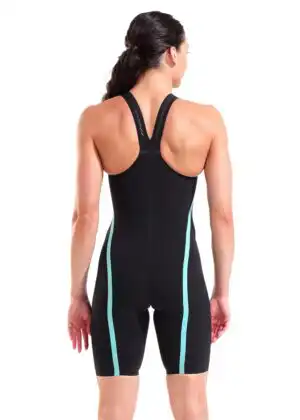 Arena Powerskin Air3 Closedback Kneesuit – Black / Teal