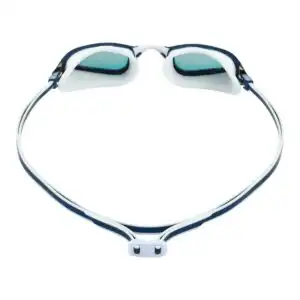 Aquasphere Fastlane Red Titanium Mirrored Goggles – Navy Blue/ Red