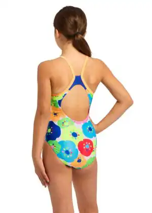 Zoggs Girls Bloomie Strikeback Swimsuit