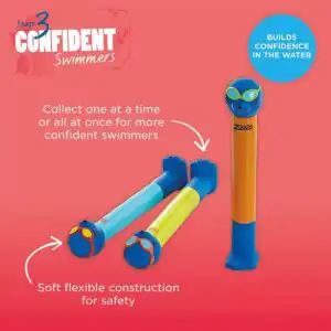 Zoggs Zoggy Dive Sticks (3 Pack)
