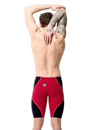 Speedo Fastskin LZR Pure Intent 2.0 High Waisted Jammer – Red / Black