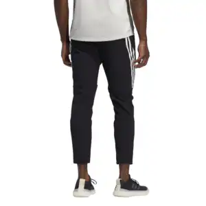 Adidas Men’s Aero 3 Stripe Trackpants – Black/ White