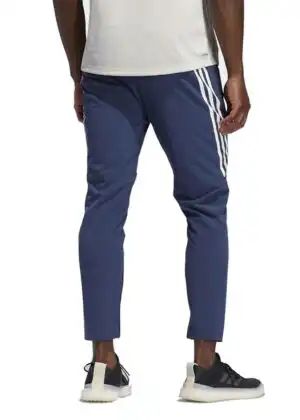 Adidas Men’s Aero 3 Stripe Trackpants – Navy Blue