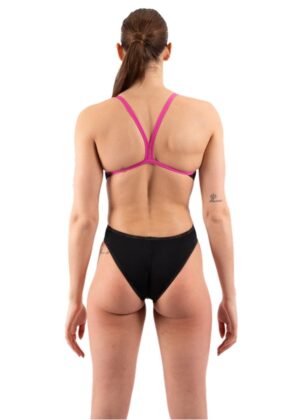 Akron Vittoria ThinFit Swimsuit – Black / Pink