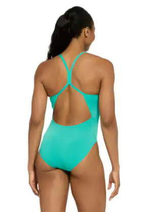 Zoggs Women’s Sprintback Swimsuit – Mint