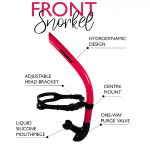 Maru Front Snorkel – Pink/Black