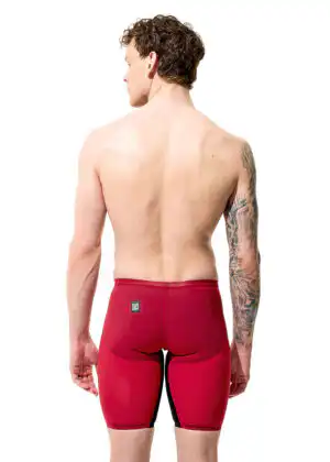 Speedo Fastskin LZR Pure Valor 2.0 Jammer – Red / Black