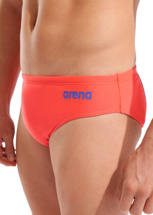 Arena Hyperflow Solid 7 cm Briefs – Sunset / Neon Blu