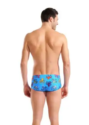 Arena Octopus Low Waist Swim Shorts – Turquoise / Multi