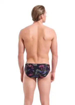 Arena Flamingo 7 cm Briefs – Black / Multi