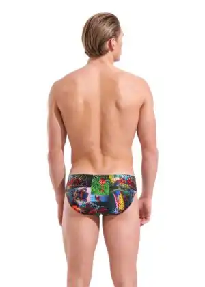 Arena Animalier 7 cm Briefs – Black / Multi