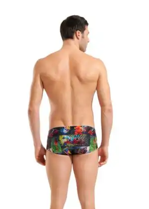 Arena Animalier Low Waist Swim Shorts – Black / Multi