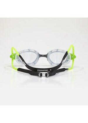 Zoggs Small Predator Goggles – Black / Green / Clear