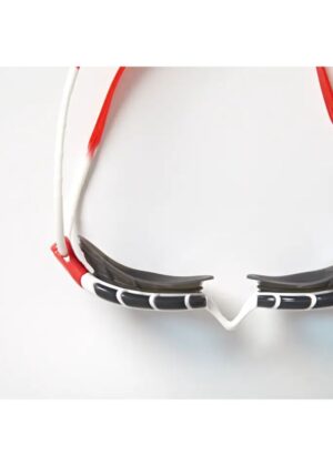 Zoggs Small Predator Goggles – White / Red / Tint – Blue