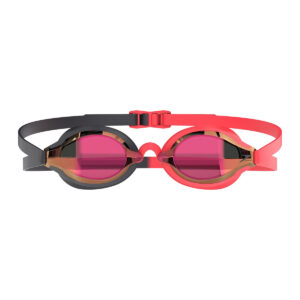 Speedo Fastskin Speedsocket 2 Mirrored Goggles – Black / Light Red