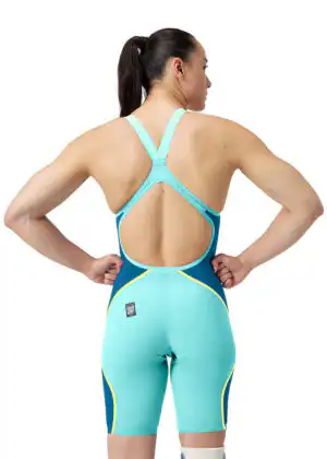 Speedo Fastskin LZR Pure Intent 2.0 Openback Kneeskin – Arctic Glass