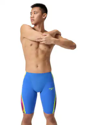 Speedo Fastskin LZR Pure Intent 2.0 High Waisted Jammer - Molten Blur/Cobalt Pop