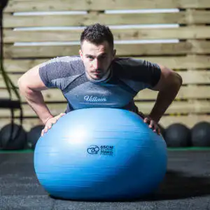 Fitness Mad Anti-Burst 75cm Swiss Ball with Pump